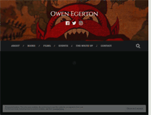 Tablet Screenshot of owenegerton.com